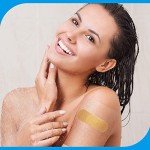 48-Pack Waterproof Transparent Adhesive Bandages