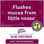 Little Remedies Saline Spray and Drops for Newborns
