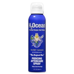 H2Ocean Sea Salt Piercing Aftercare Spray 4oz