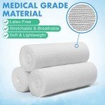 24 Count 4" x 4 Yards Gauze Bandage Rolls
