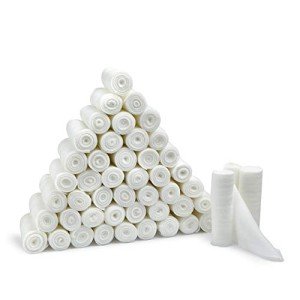 D&H 48-Pack 4" Cotton Gauze Bandage Rolls