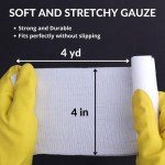 D&H 48-Pack 4" Cotton Gauze Bandage Rolls