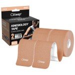 CKeep Kinesiology Tape - 2 Rolls, 2"x16