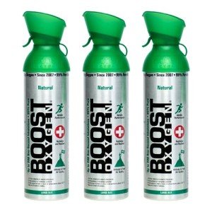 Boost Oxygen Large 10L Canisters - 3 Pack