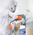 Orange Medium Nitrile Exam Gloves, 100-Count