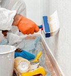 Orange Medium Nitrile Exam Gloves, 100-Count