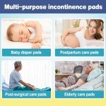 BIGGMED 50 Count Super Absorbent Disposable Bed Pads