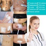 Feeding Tube Adhesive Wound Dressing Bandage, Pack of 10