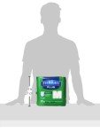 Medline FitRight OptiFit Extra+ Adult Diapers with leak stop guards, Disposable Incontinence Briefs with Tabs, Moderate Absorbency, Medium, 32"-44", 20 Count