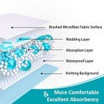 KANECH Queen Size Waterproof Bed Pads with Straps