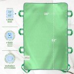 Washable Waterproof Incontinence Bed Pad with Handles