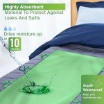 Washable Waterproof Incontinence Bed Pad with Handles
