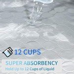 Waterproof Reusable Bed Pad for Adults and Pets