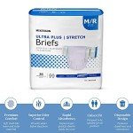 McKesson Ultra Plus Heavy Absorbency Briefs, Medium