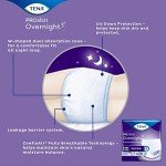 TENA ProSkin Overnight Super Absorbent Underwear, Large
