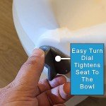 E-Z Lock Raised Toilet Seat with Arm Handles