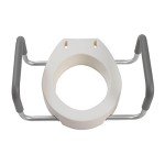 Drive Medical Premium Raised Toilet Seat with Arms