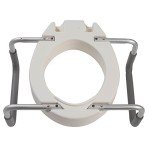 Drive Medical Premium Raised Toilet Seat with Arms