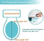 Heavy Duty 5-Inch Toilet Seat Riser with Handles