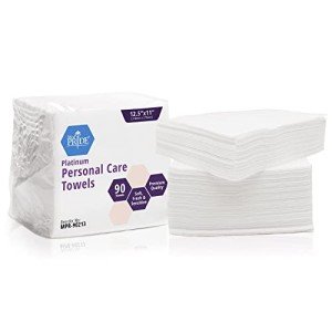 Ultra Soft Disposable Personal Care Towels - 90 Pack