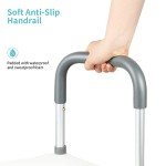 Heavy Duty 5-Inch Toilet Seat Riser with Handles