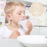 Ultra Soft Disposable Personal Care Towels - 90 Pack