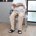 VEVOR Adjustable Raised Toilet Seat for Elderly