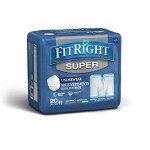 Medline FitRight Super Incontinence Underwear, Medium