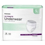 McKesson Ultimate Incontinence Underwear, Large, 72 Count