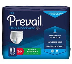 Prevail Proven Men's Incontinence Pull-Ups, 80 Count