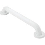 Moen 24-Inch White Shower Grab Bar for Safety