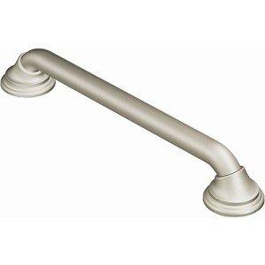 Brushed Nickel 36-Inch Bathroom Grab Bar