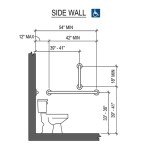 ADA Compliant Grab Bar Set - Brushed Stainless