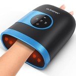 Cordless Hand Massager with Heat and Compression