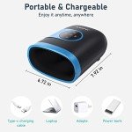 Cordless Hand Massager with Heat and Compression