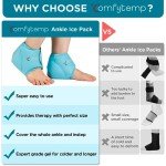Comfytemp Ankle Ice Pack Wrap for Pain Relief