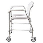 DMI Rolling Shower and Transport Chair for Disabled