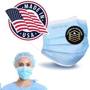 USA ASTM Level 3 4-Ply Disposable Face Masks