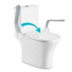 Heavy Duty Toilet Safety Rails for Seniors