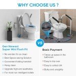 Heavy Duty Toilet Safety Rails for Seniors