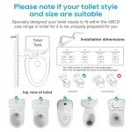 Heavy Duty Toilet Safety Rails for Seniors