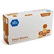 Med PRIDE Heavy Duty Vinyl Gloves - X-Large Box