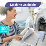 Heavy Absorbency Bed Pad, Washable and Reusable Incontinence Bed Underpads, 34"X36" (4 Pack), Waterproof Mattress Protector