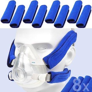 8 Pack CPAP Soft-Fleece Headgear Strap Covers