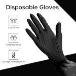 PEIPU Powder-Free Vinyl Disposable Gloves, X-Large