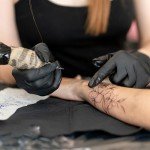 PEIPU Powder-Free Vinyl Disposable Gloves, X-Large