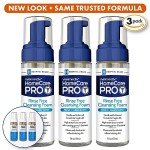 Welmedix Rinse Free Cleansing Foam, 3 in 1 Body Wash, Shampoo and Personal Cleanser for Elderly, Incontinence and Infant Care, Hospital Grade, Sulfate Free, Paraben Free (Pack of 3)