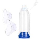 Handheld Inhaler Spacers with 2 Masks