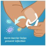 Nexcare Tegaderm Waterproof Transparent Dressings, 8 Count