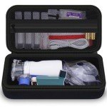 Portable Inhaler Nebulizer Carrying Case - Black